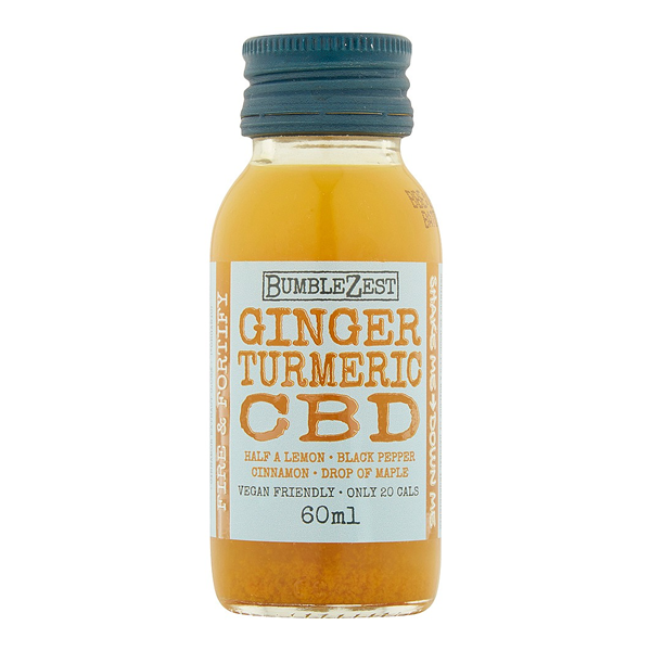 Fire & Fortify Ginger Turmeric CBD (60ml)