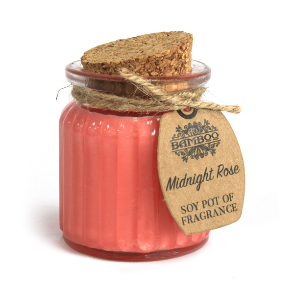 Midnight Rose Soy Pot Candle